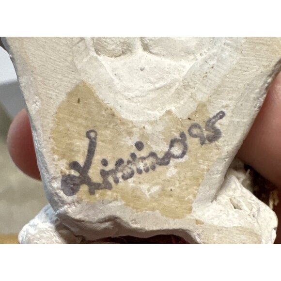 Cast Art Industries Dreamsicle Cherub with Present. 1.5” Vintage 1996 - Picture 9 of 9